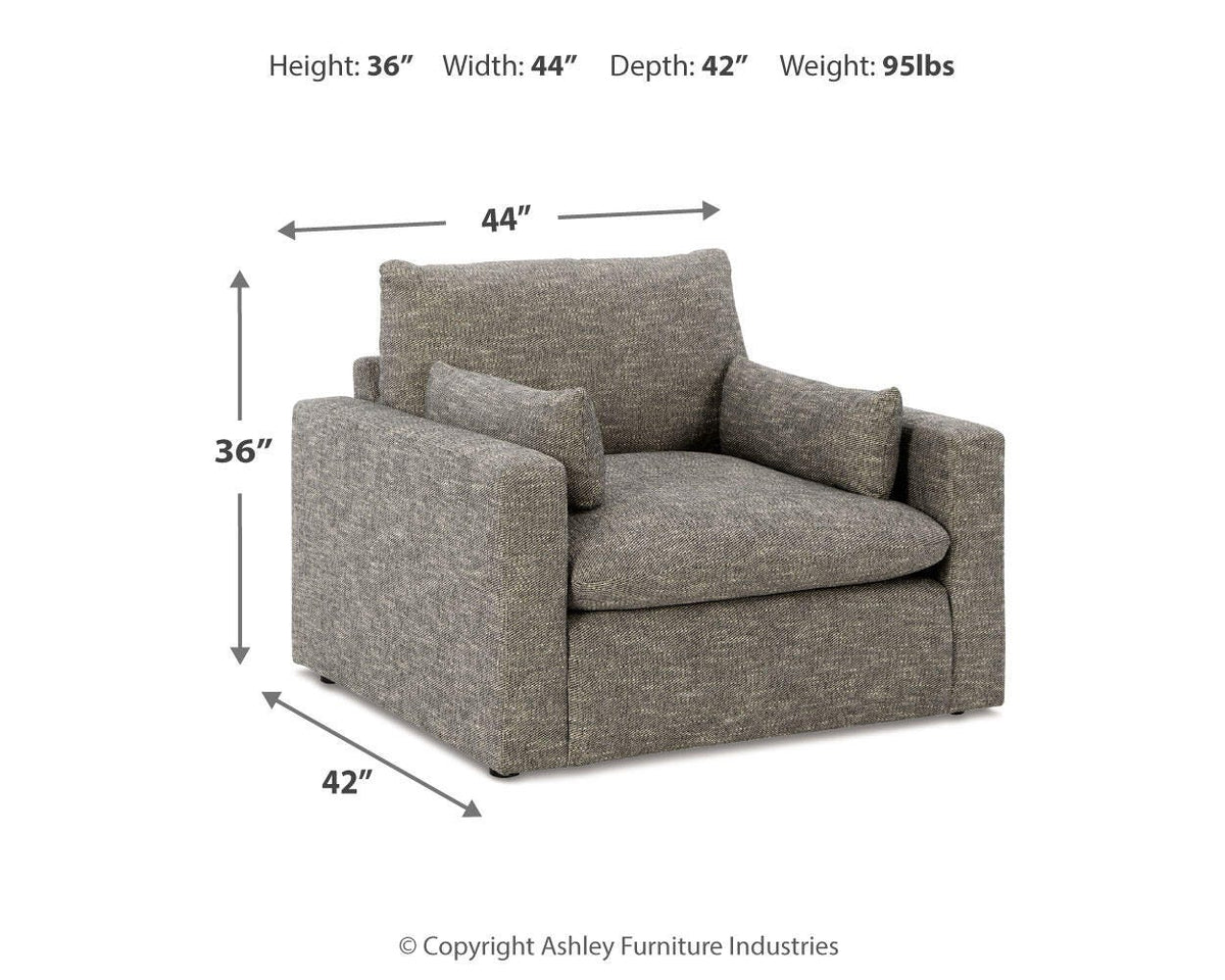 Dramatic Living Room Sets - 11702U3 - approximate manufacturer dimensions (supplier image 35)