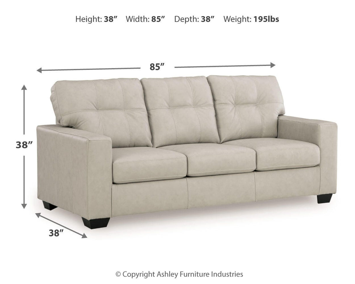 Santorine Queen Sofa Sleeper - 2170839 - approximate manufacturer dimensions (supplier image 17)