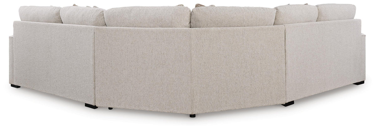 Ballyton Sectional - 25102S1 - product view or room setting; complete kit and included component views (supplier image 28)