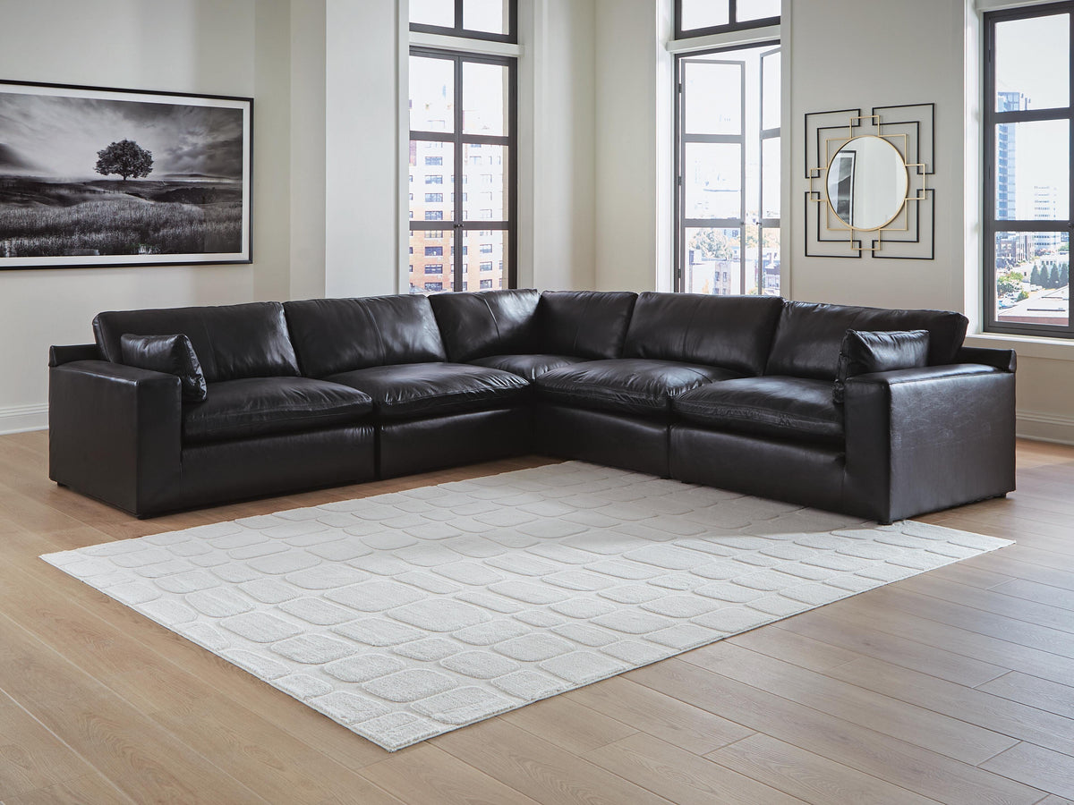 Emilia Sectional - 30902S4 - product view or room setting; complete kit and included component views (supplier image 68)