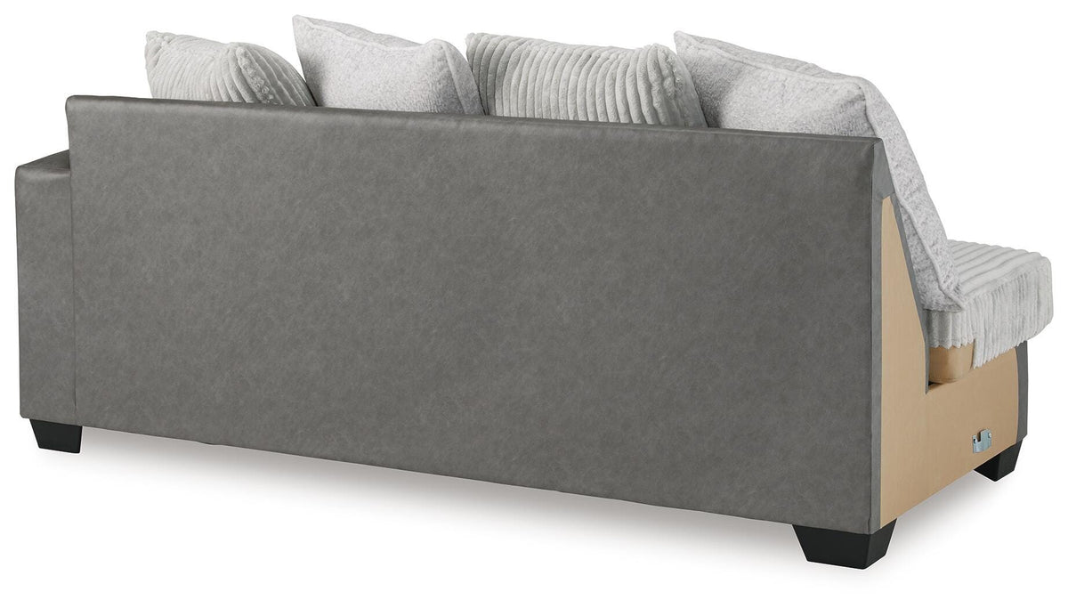 Clairette Court Sectional - 31503S1 - product view or room setting; complete kit and included component views (supplier image 25)