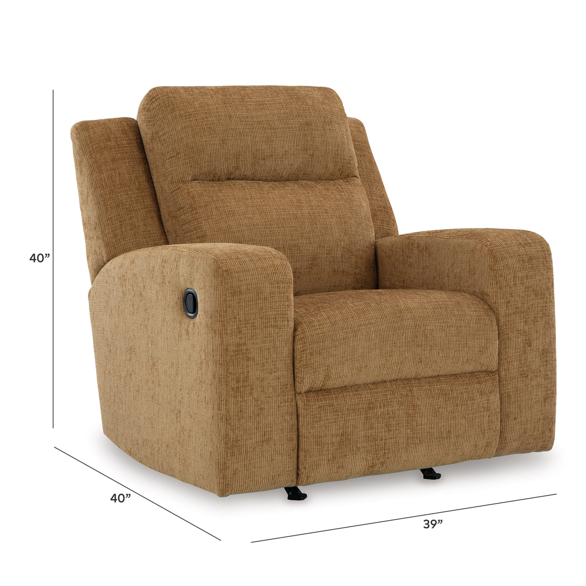 Kanlow Recliner - 3860525 - approximate manufacturer dimensions (supplier image 10)