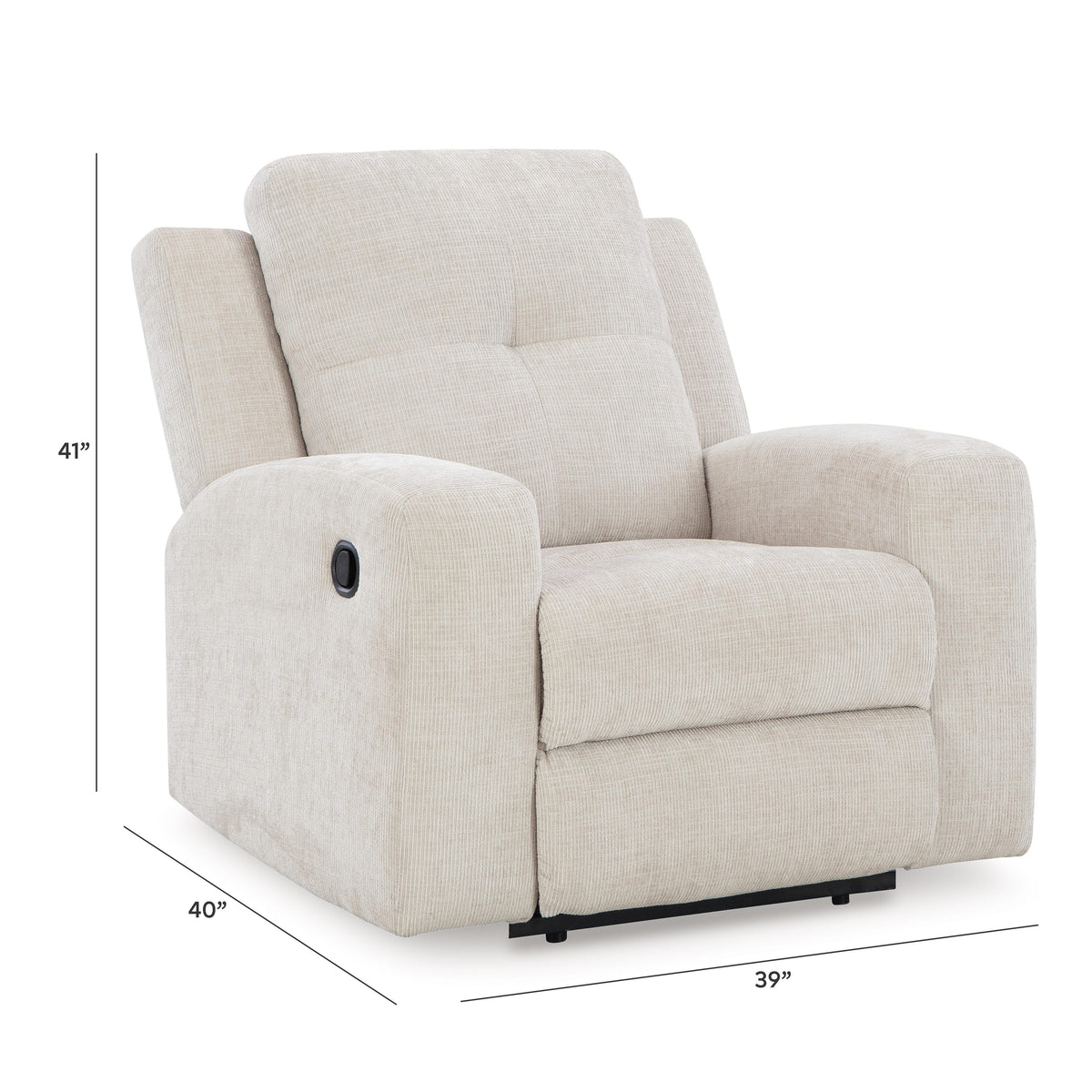 Danum Recliner - 3880529 - approximate manufacturer dimensions (supplier image 20)