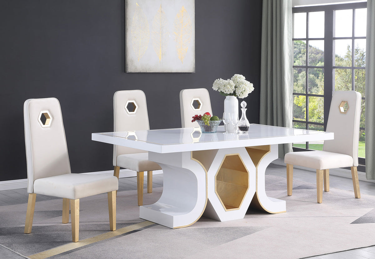 Tavolo Dining Set — table or matching chair detail