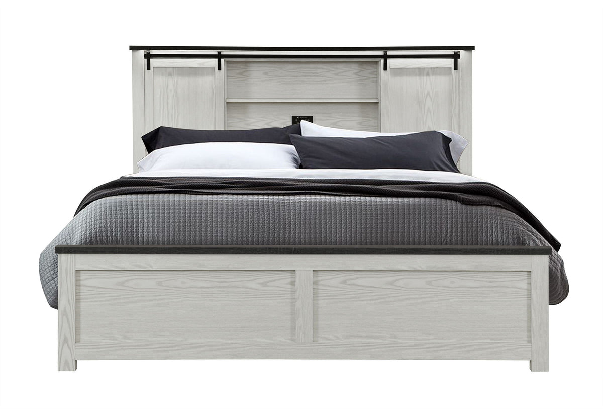 Ava - Storage Bed - Beige