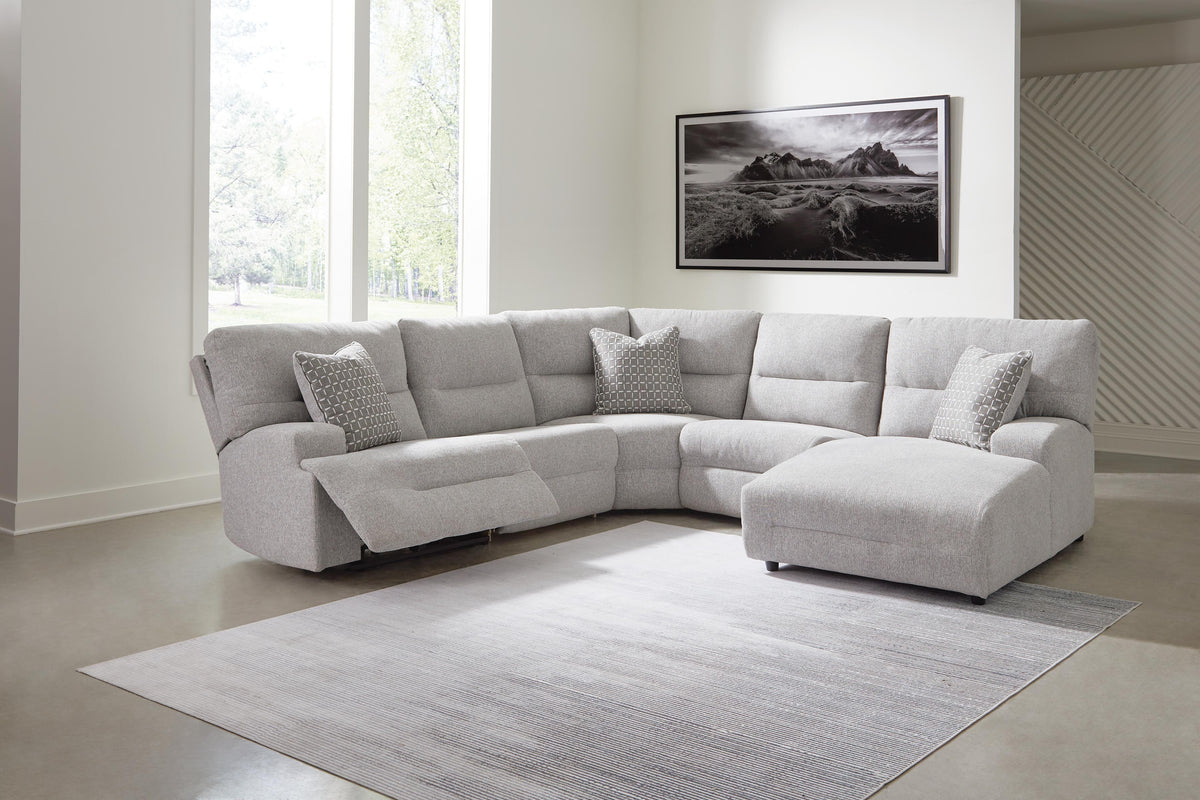 Acklen Place Sectional - 93605S21 - product view or room setting; complete kit and included component views (supplier image 89)