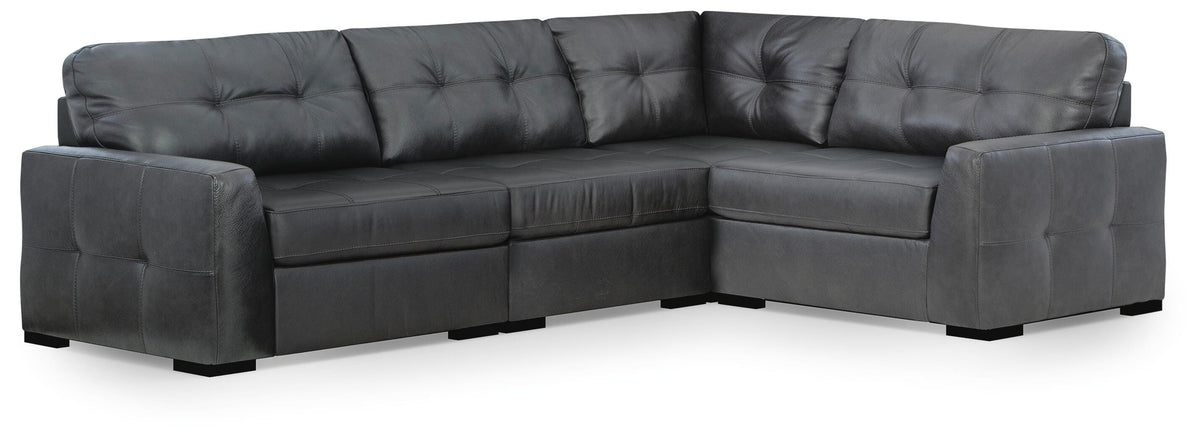 Brindley Pier Sectional - 99503S6 - product view or room setting; complete kit and included component views (supplier image 33)