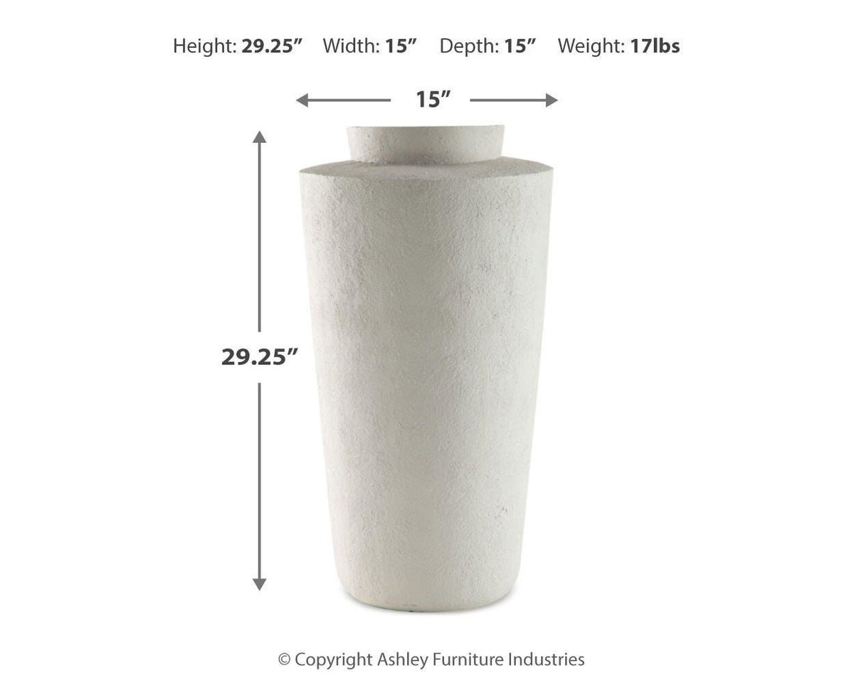 Flurinworth Vase - A2000768 - approximate manufacturer dimensions (supplier image 6)
