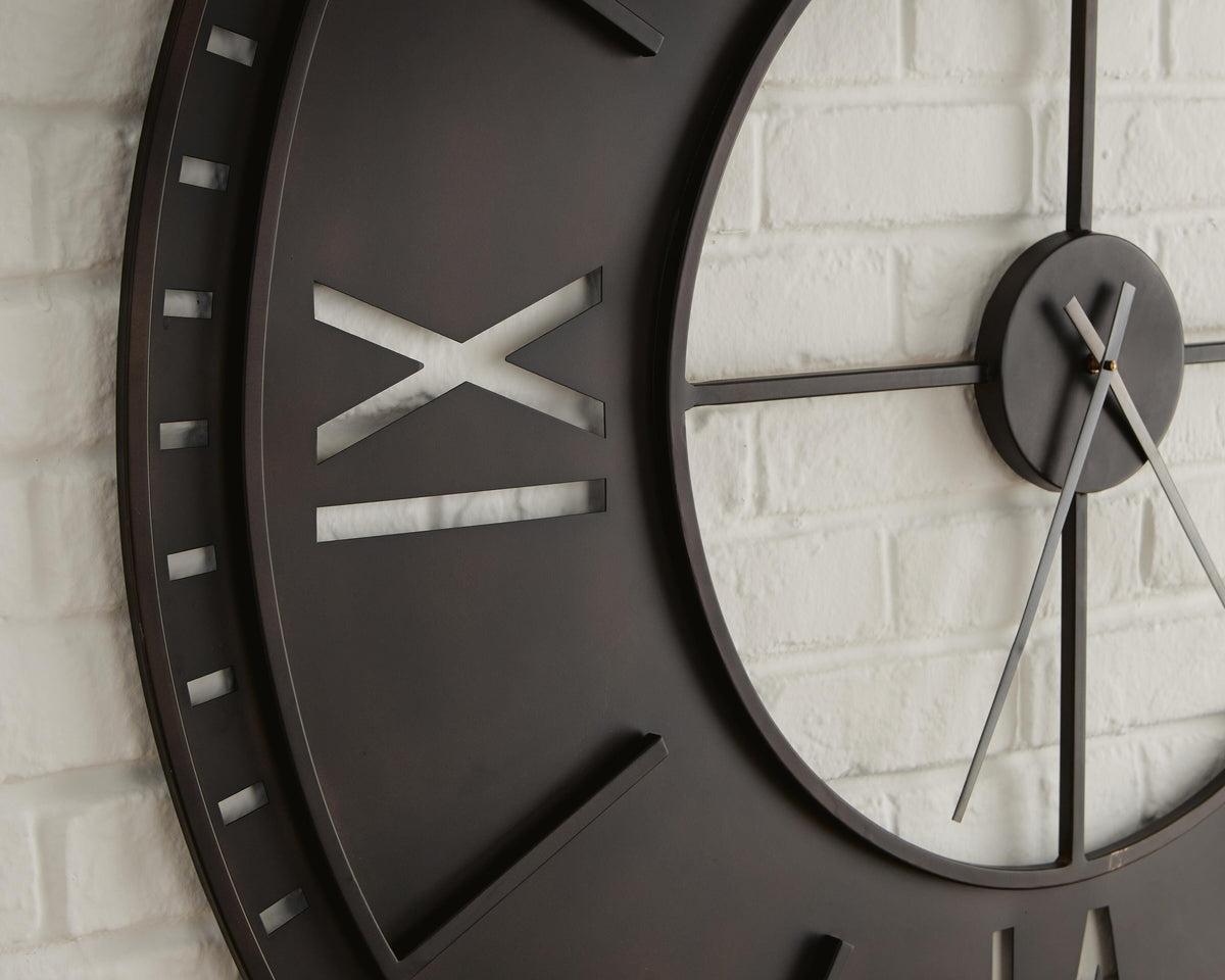 Lytle Wall Clock - A8010453 - finish or detail (supplier image 5)