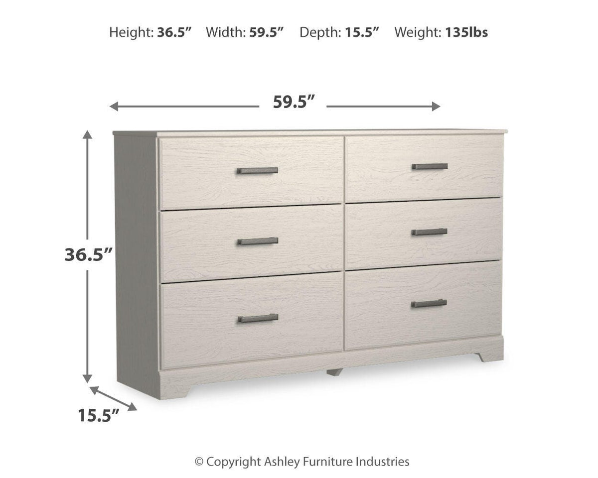 Stelsie Dresser - B2588-31 - approximate manufacturer dimensions (supplier image 6)