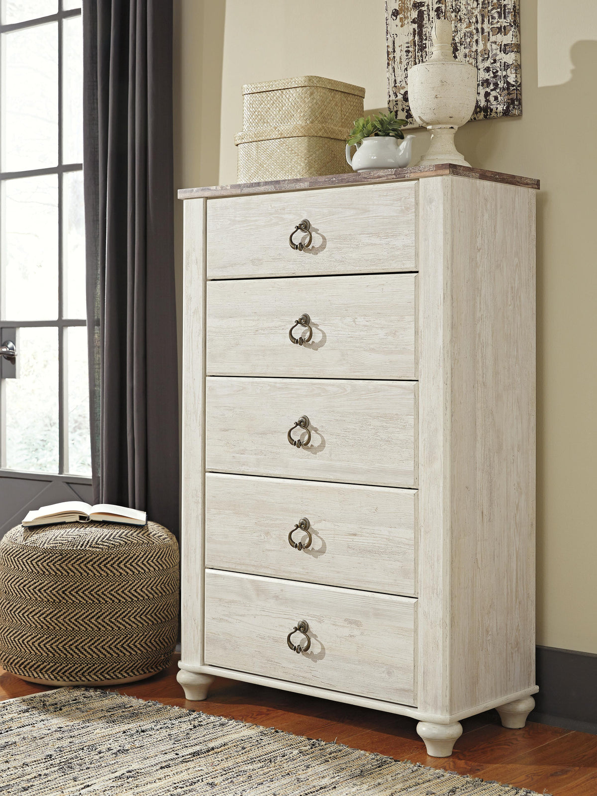 Willowton Chest of Drawers - B267-46 - additional original supplier product view; only listed item or components included