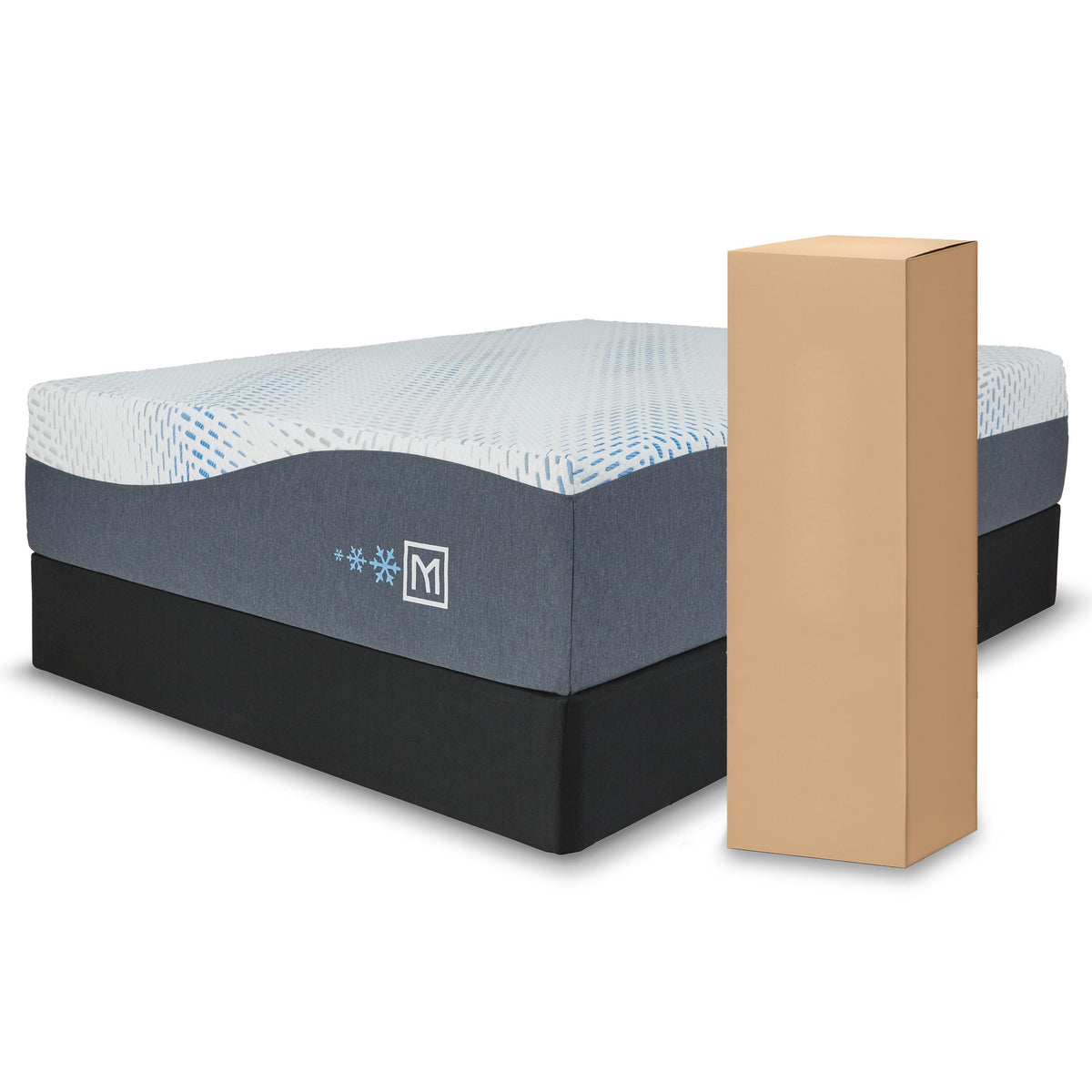 Millennium Luxury Gel Memory Foam Mattress - M50551 - product view or room setting; only memory foam mattresse included (supplier image 13)