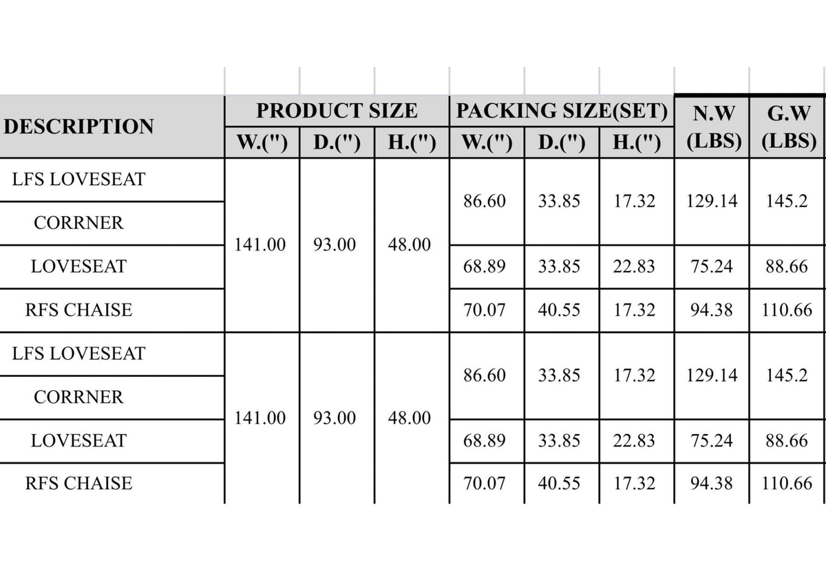 Brooklyn Sectional