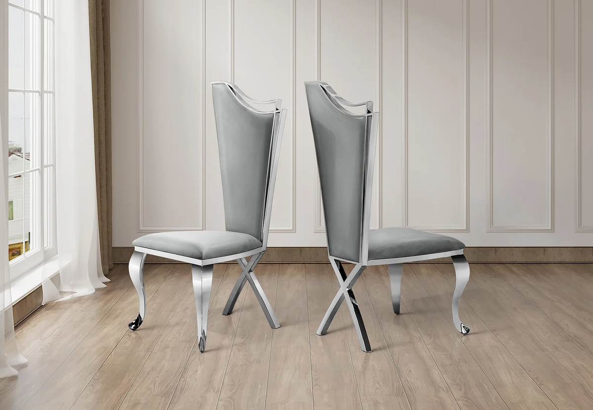 Vanessa Rectangular Dining Set — table or matching chair detail