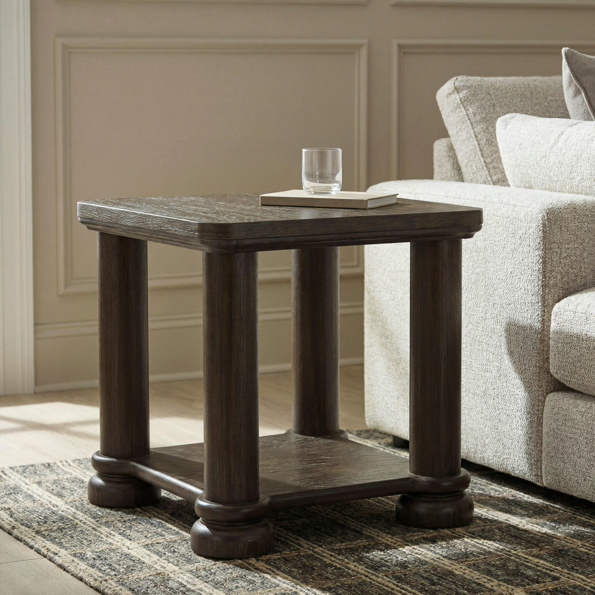 Bannette End Table - T605-2 - additional original supplier product view; only listed item or components included