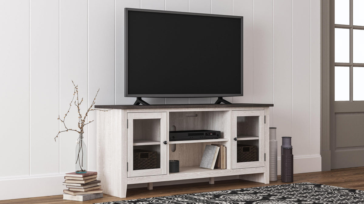 Dorrinson 60" TV Stand - W287-68 - product view or room setting; only tv stand included (supplier image 9)