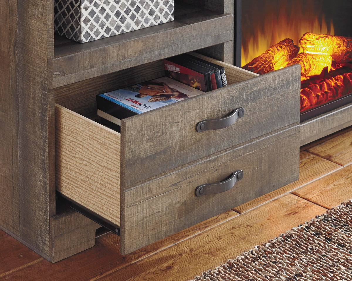 Trinell 63" TV Stand - W446-68 - finish or detail (supplier image 5)