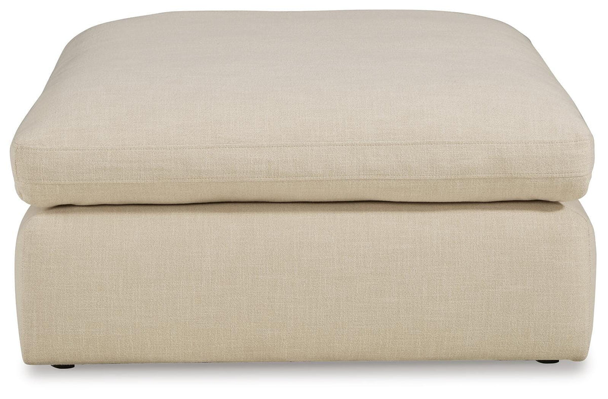 Elyza Oversized Accent Ottoman - 1000608 - product view or room setting; only ottoman included (supplier image 3)
