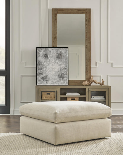 Elyza Oversized Accent Ottoman - 1000608 - product view or room setting; only ottoman included (supplier image 2)