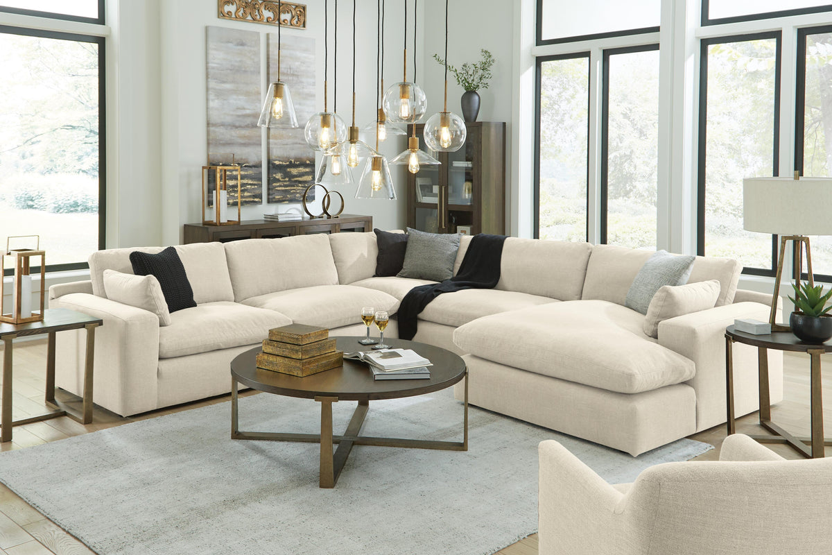 Elyza Sectional - 10006S7 - product view or room setting; complete kit and included component views (supplier image 27)