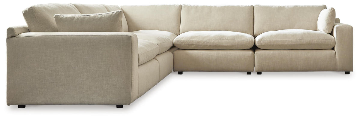 Elyza Sectional - 10006S5 - product view or room setting; complete kit and included component views (supplier image 31)