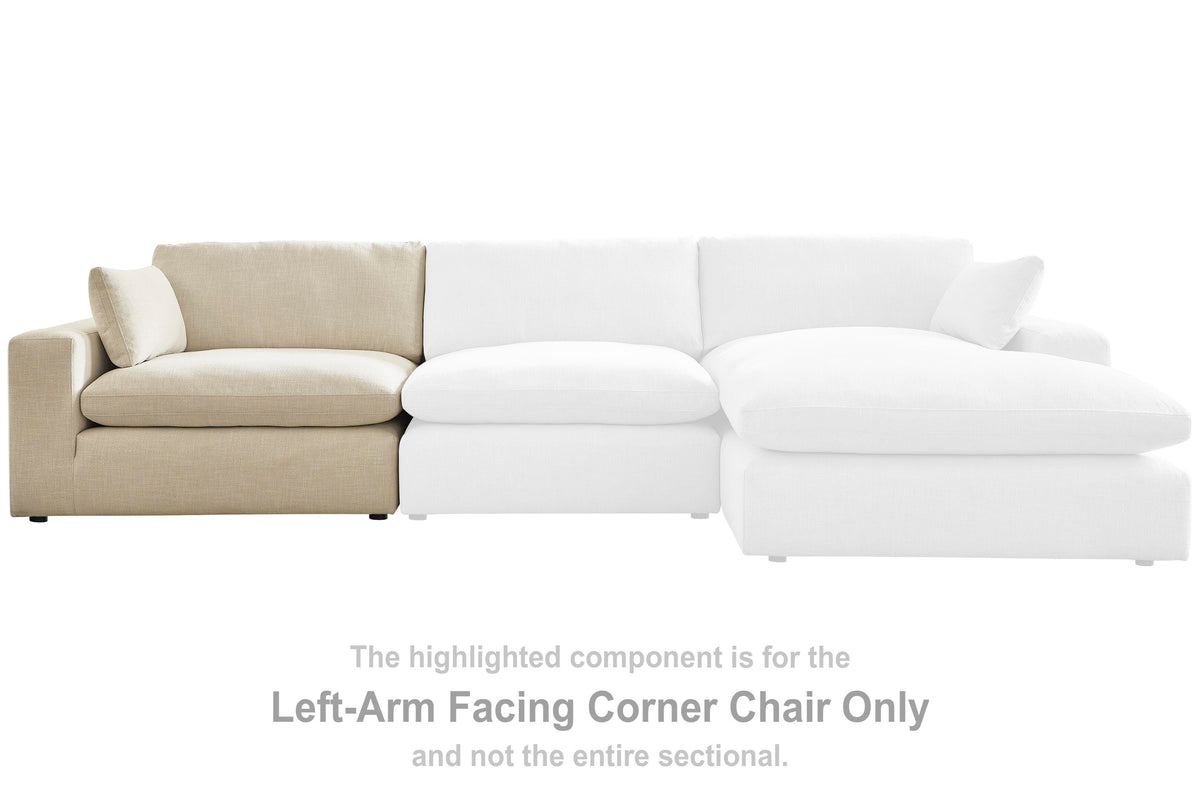 Elyza Sectional - 10006S2, 10006S1, 10006S7, 10006S5, 10006S4 - product view or room setting; complete kit and included component views (supplier image 19)