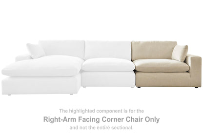 Elyza Sectional - 10006S6, 10006S2, 10006S1, 10006S5, 10006S3, 10006S8 - product view or room setting; complete kit and included component views (supplier image 11)