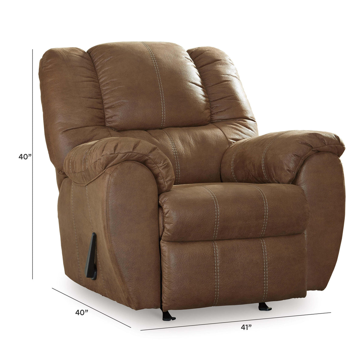 McGann Recliner - 1030225 - approximate manufacturer dimensions (supplier image 9)