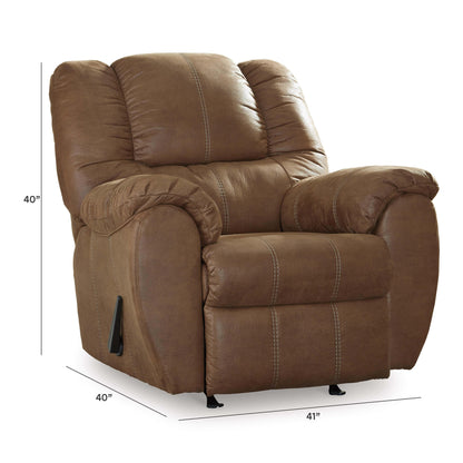 McGann Recliner - 1030225 - approximate manufacturer dimensions (supplier image 9)