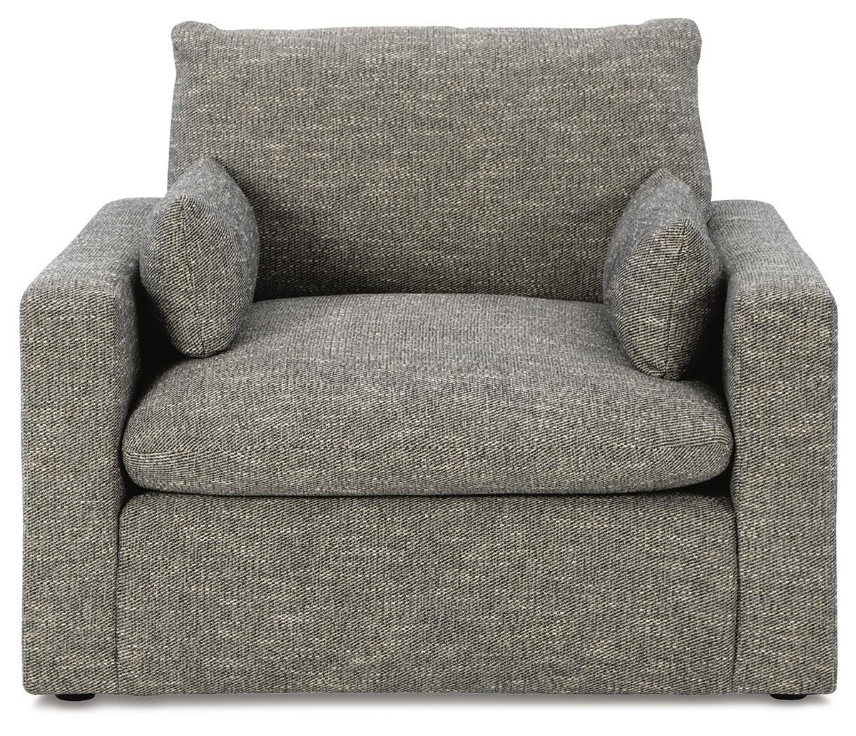 Dramatic Oversized Chair - 1170223 - product view or room setting; only chair included (supplier image 3)