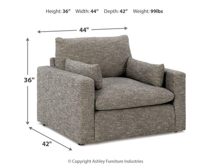 Dramatic Living Room Sets - 11702U3 - approximate manufacturer dimensions (supplier image 28)