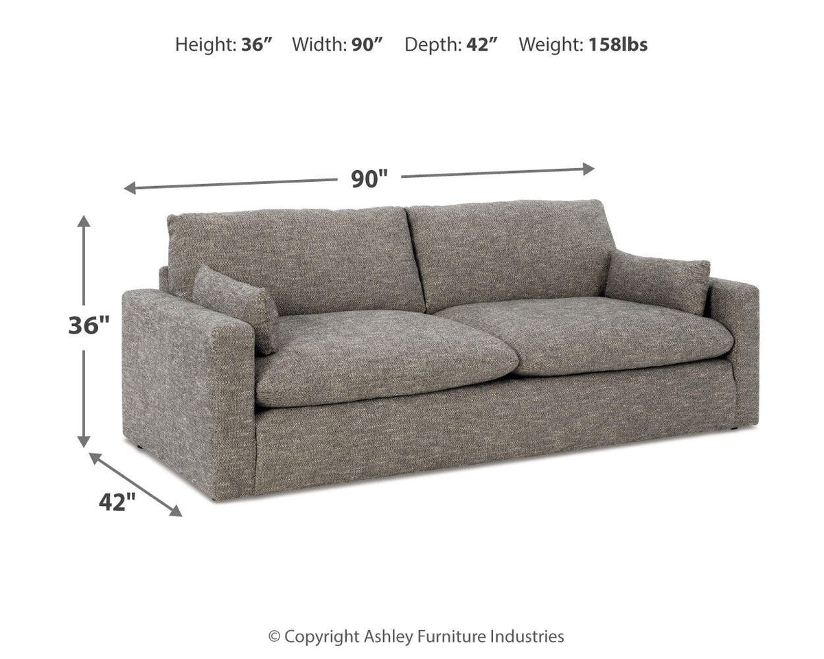 Dramatic Living Room Sets - 11702U3 - approximate manufacturer dimensions (supplier image 26)