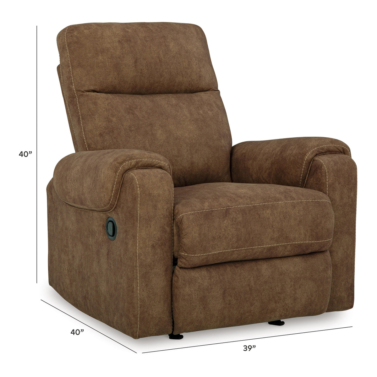 Edenwold Recliner - 1380525 - approximate manufacturer dimensions (supplier image 9)