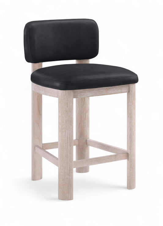 Paloma - Faux Leather Upholstered Counter Stool (Set of 2)