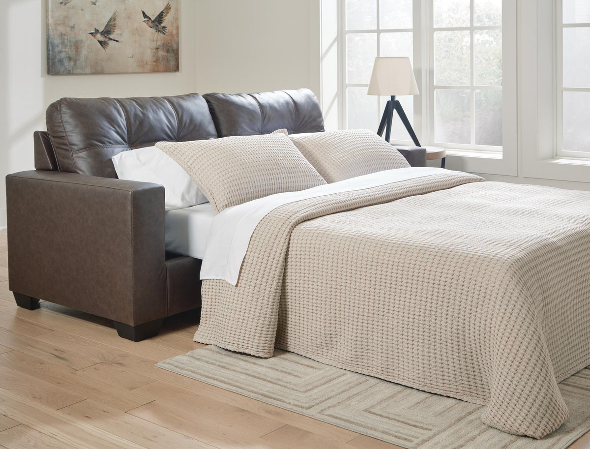 Barlin Mills Queen Sofa Sleeper - 1700339 - product view or room setting; only sleeper sofa included (supplier image 9)