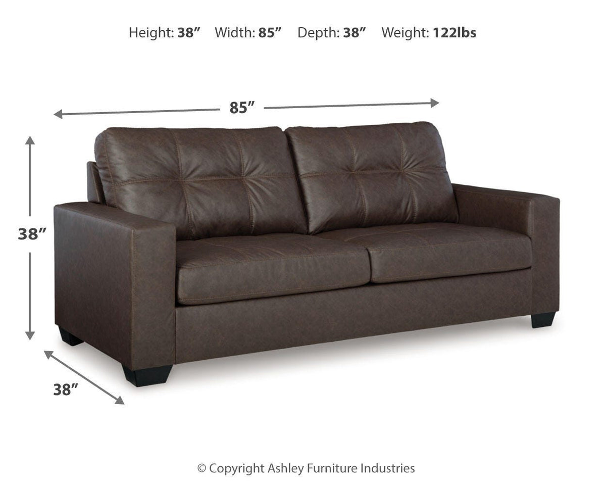 Barlin Mills Sofa - 1700338 - approximate manufacturer dimensions (supplier image 7)