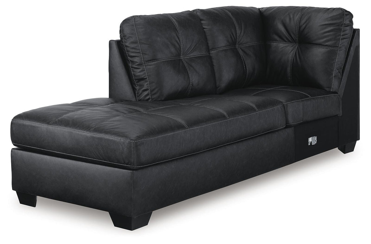 Barlin Mills Sectional - 17004S1 - product view or room setting; complete kit and included component views (supplier image 17)