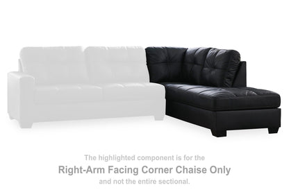 Barlin Mills Sectional - 17004S2 - product view or room setting; complete kit and included component views (supplier image 6)