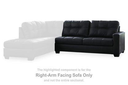 Barlin Mills Sectional - 17004S1 - product view or room setting; complete kit and included component views (supplier image 23)