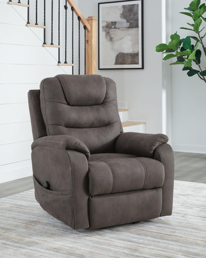 Snowfield Power Lift Recliner - 1760912 - product view or room setting; only recliner included (supplier image 2)