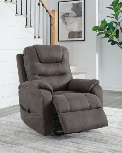 Snowfield Power Lift Recliner - 1760912 - product view or room setting; only recliner included (supplier image 9)