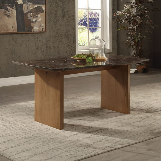 Jaramillo - Dining Table - Marble Top & Natural Finish