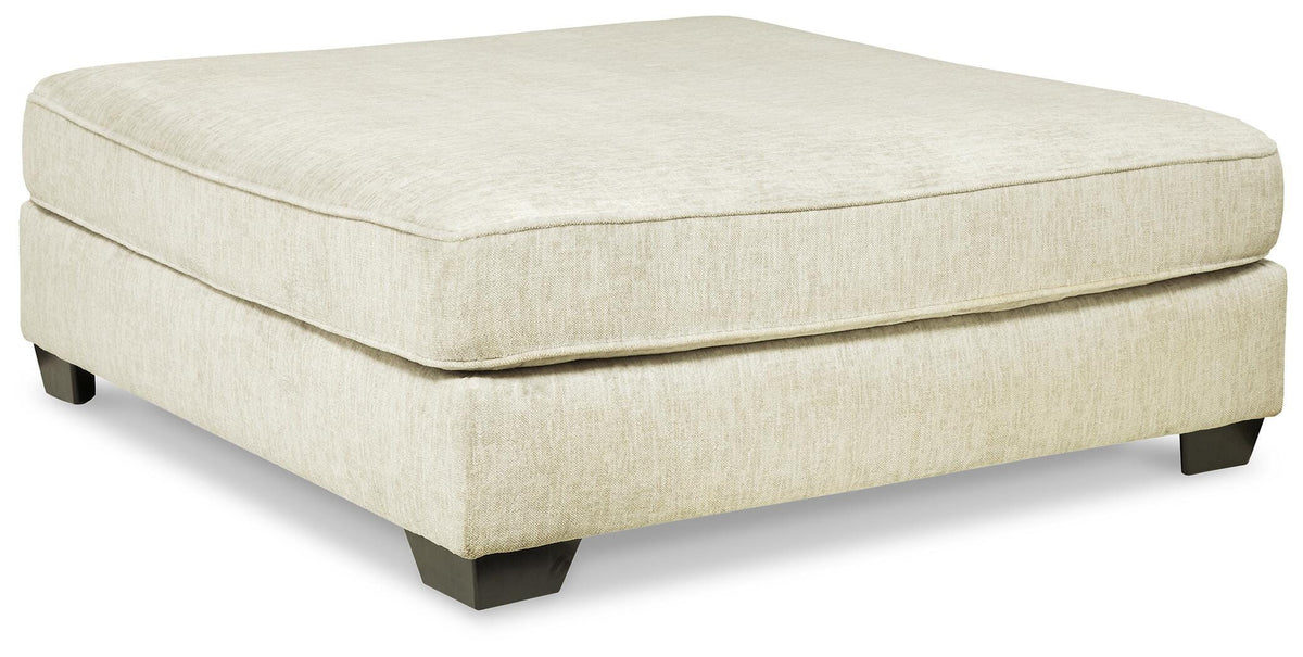 Rawcliffe Oversized Accent Ottoman - 1960408 - product view or room setting; only ottoman included (supplier image 1)