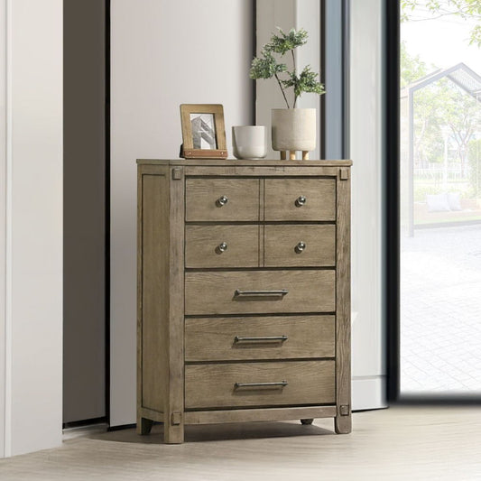 Colton - Chest - Antique White Oak