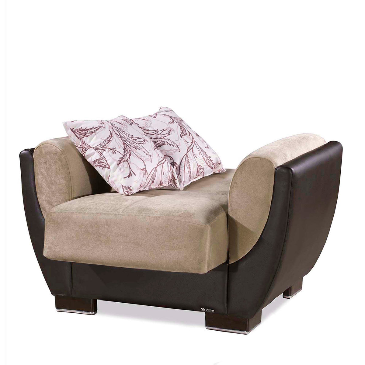 Ottomanson Armada Air - Upholstered Convertible Armchair With Storage