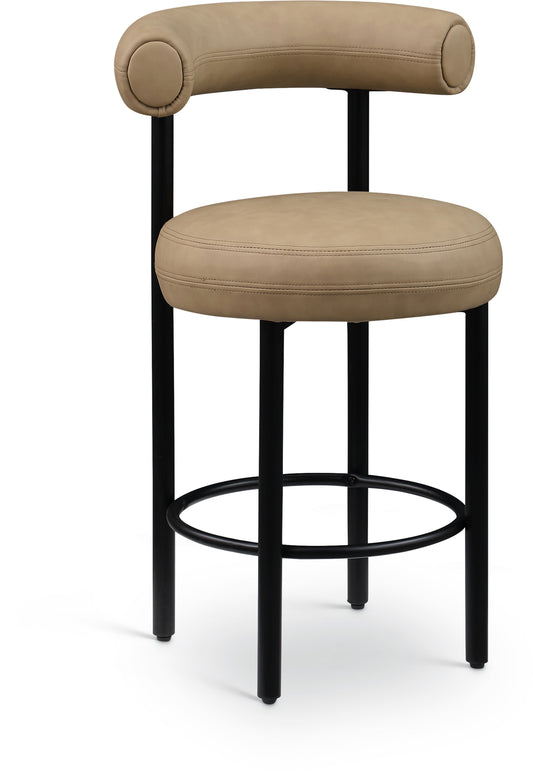 Bordeaux - Counter Stool (Set of 2) - Tan