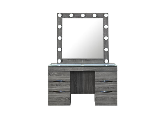 Lexi - Vanity With Speaker - Gray