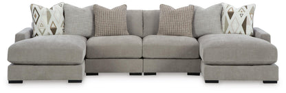 Aslan Court Sectional - 20305S5 - product view or room setting; complete kit and included component views (supplier image 25)