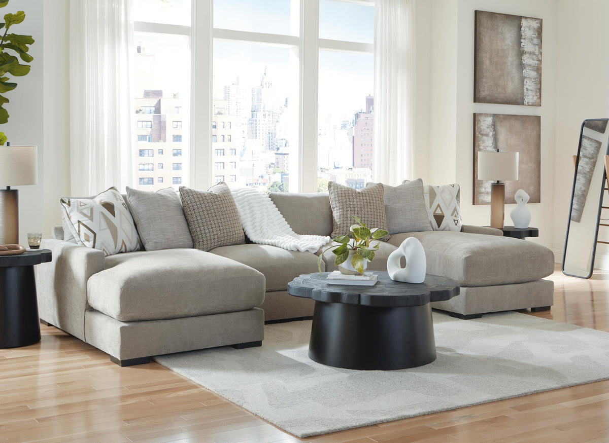 Aslan Court Sectional - 20305S5 - product view or room setting; complete kit and included component views (supplier image 28)