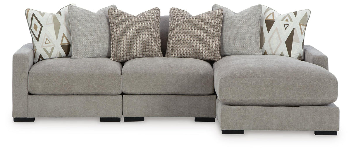 Aslan Court Sectional - 20305S4 - product view or room setting; complete kit and included component views (supplier image 41)